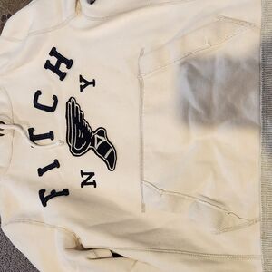 Abercrombie & Fitch Cream Hoodie